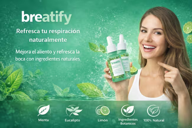 REFRESCA TU BOCA EN SEGUNDOS BREATIFY